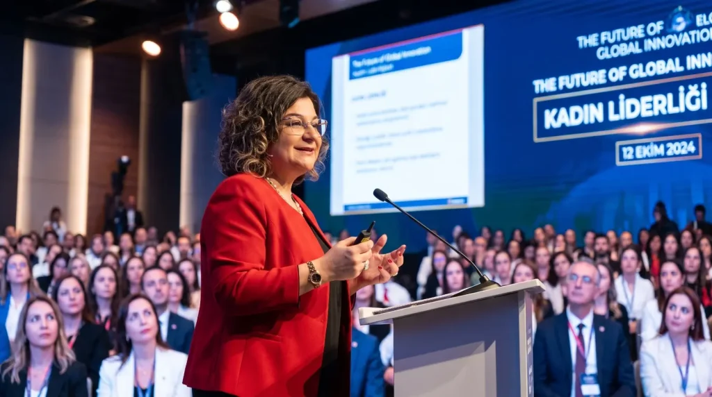 Kadın Liderliği zirvesinde keynote konuşması